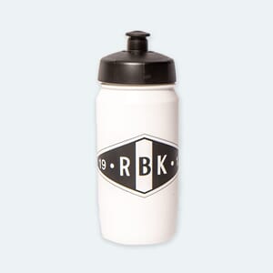 Drikkeflaske hvit med logo