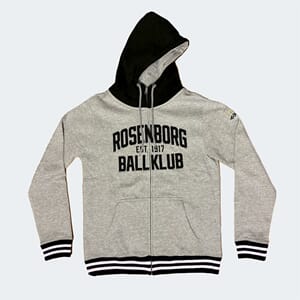 Zip Hood Grå Jr